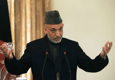 الرئيس الأفغانى